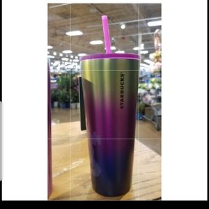 ✨Starbucks Venti Ombré Floral SS Tumbler